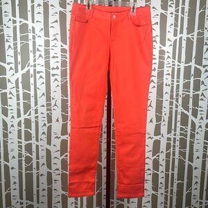 UNIQLO UJ Junior Skinny Jeans L Bright Orange